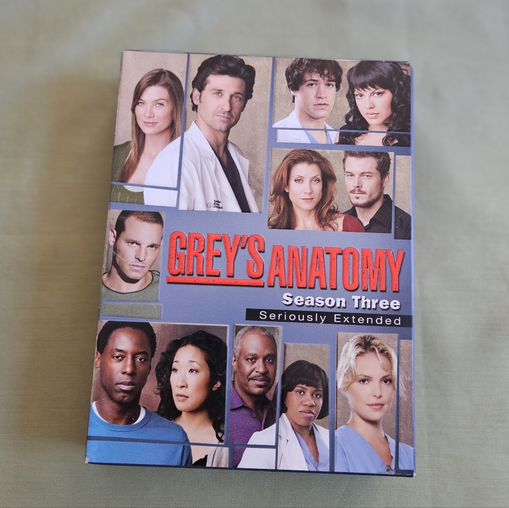Grey's Anatomy DVD Box Set - Seriously Extended Complete‎ Season 3